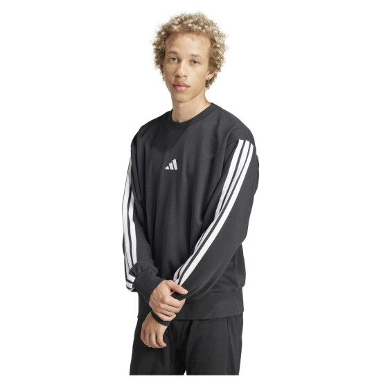 Adidas Ανδρικό φούτερ Essentials 3-S French Terry Sweatshirt Adidas Ανδρικό φούτερ Essentials 3-S French Terry Sweatshirt